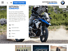 Tablet Screenshot of motorradcentral.com